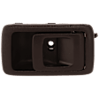 2002 Toyota Tacoma Pre Runner - 5-Piece Kit Front, Driver and Passenger Side Chrome Lever with Black Bezel Exterior Door Handle, With Key Hole, 2-Door, Standard Cab Pickup,  Includes (2) Exterior Door Handle, (2) Interior Door Handle, and (1) Tailgate Handle