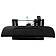 2002 Toyota Tacoma Pre Runner - 5-Piece Kit Front, Driver and Passenger Side Chrome Lever with Black Bezel Exterior Door Handle, With Key Hole, 2-Door, Standard Cab Pickup,  Includes (2) Exterior Door Handle, (2) Interior Door Handle, and (1) Tailgate Handle