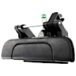 2002 Toyota Tacoma Pre Runner - 5-Piece Kit Front, Driver and Passenger Side Chrome Lever with Black Bezel Exterior Door Handle, With Key Hole, 2-Door, Standard Cab Pickup,  Includes (2) Exterior Door Handle, (2) Interior Door Handle, and (1) Tailgate Handle