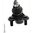 6-Piece Kit Front, Driver and Passenger Side, Lower Ball Joint, Includes (2) Ball Joint, (2) Sway Bar Link, and (2) Tie Rod End