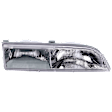 4-Piece Kit Driver and Passenger Side Headlight, Includes (2) Corner Light and (2) Headlight
