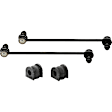 3-Piece Kit Front Sway Bar Link, Includes (1) Sway Bar Bushing and (2) Sway Bar Link