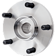 12-Piece Kit Front, Driver and Passenger Side, Lower Control Arm, Includes (2) Ball Joint, (2) Control Arm, (2) Sway Bar Link, (4) Tie Rod End, and (2) Wheel Hub