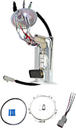 1994 Ford F-150 - 3-Piece Kit Galvanized Steel Fuel Tank, With 3 Tube Ports, Side Mount, 58-7/8 x 12-1/4 x 12-1/2, Lock Ring Kit Included, 19 gallons / 72 liters, GAS, Includes (1) Fuel Pump, (1) Fuel Tank, and (1) Fuel Tank Strap