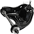 14-Piece Kit Front, Driver and Passenger Side, Upper and Lower Control Arm, with (1) Center Link, (4) Control Arm, (1) Idler Arm, (2) Sway Bar Link, (2) Tie Rod Adjusting Sleeve, and (4) Tie Rod End