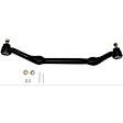 14-Piece Kit Front, Driver and Passenger Side, Upper and Lower Control Arm, with (1) Center Link, (4) Control Arm, (1) Idler Arm, (2) Sway Bar Link, (2) Tie Rod Adjusting Sleeve, and (4) Tie Rod End