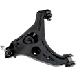 4-Piece Kit Front, Driver and Passenger Side, Lower Control Arm, Includes (2) Control Arm and (2) Sway Bar Link