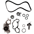 3-Piece Kit Timing Belt Kit, Includes (1) Hydraulic Timing Belt Actuator, (1) Timing Belt Kit, and (1) Water Pump