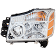 3-Piece Kit Driver and Passenger Side Halogen Headlight, With bulb(s), OE Replacement, Includes (2) Headlight and (1) Fog Light