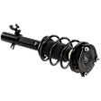 4-Piece Kit Front, Driver and Passenger Side Fully Loaded Strut, Includes (2) Shock Absorber and Strut Assembly and (2) Sway Bar Link