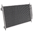 2-Piece Kit Radiator, Includes (1) A/C Condenser and (1) Radiator