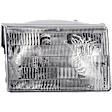 1997 Jeep Grand Cherokee - 5-Piece Kit Header Panel,  Includes (1) Header Panel, (2) Headlight, and (2) Turn Signal Light