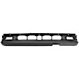 1993 Mazda B2200 - 6-Piece Kit Front, Center Bumper, RWD, For Models Without Bumper End Caps, Chrome, Includes (1) Bumper, (2) Bumper End, (2) Turn Signal Light, and (1) Valance