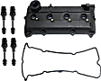 5-Piece Kit Valve Cover, 2.5L, 4Cyl, Includes (4) Ignition Coil and (1) Valve Cover