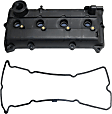 5-Piece Kit Valve Cover, 2.5L, 4Cyl, Includes (4) Ignition Coil and (1) Valve Cover