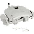 2-Wheel Set Front Brake Kit With Calipers, Plain Surface 277.88 mm Ceramic 4WD, Includes (2) Brake Caliper, (1) Brake Pad Set and (2) Brake Disc