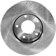 2-Wheel Set Front Brake Kit With Calipers, Plain Surface 277.88 mm Ceramic 4WD, Includes (2) Brake Caliper, (1) Brake Pad Set and (2) Brake Disc