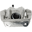 2-Wheel Set Rear Brake Kit With Calipers, Plain Surface 281.69 mm Ceramic, Includes (2) Caliper, (2) Disc, and (1) Pad Set