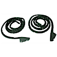 KIT-013025-C09 3-Piece Kit Door Seal - 3-Piece Kit, Includes (1) Door Seal, (1) Roof Rail Seal and (1) Hood and Trunk Seal