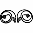 KIT-013025-C14 Direct Fit Roof Weatherstrip Seal, 2-Piece Kit