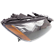 2-Piece Kit Passenger Side HID/Xenon Headlight, Without bulb(s), includes Fender