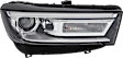 2-Piece Kit Passenger Side HID/Xenon Headlight, Without bulb(s), includes Fender