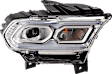 2-Piece Kit Passenger Side LED Headlight, With bulb(s), includes Fender, CAPA Certified