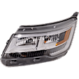 2-Piece Kit Driver Side HID/Xenon Headlight, With bulb(s), includes Fender, CAPA Certified