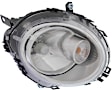 2-Piece Kit Driver Side Halogen Headlight, With bulb(s), includes Fender