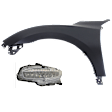 2-Piece Kit Driver Side LED Headlight, With bulb(s), includes Fender, CAPA Certified