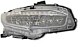 2-Piece Kit Passenger Side LED Headlight, With bulb(s), includes Fender, CAPA Certified
