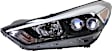 2-Piece Kit Driver Side LED Headlight, With bulb(s), includes Fender