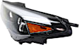 2-Piece Kit Driver Side LED Headlight, With bulb(s), includes Fender