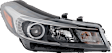 2-Piece Kit Passenger Side Halogen Headlight, With bulb(s), includes Fender, CAPA Certified