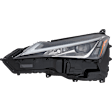 2-Piece Kit Driver Side LED Headlight, Without bulb(s), includes Fender