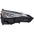 2-Piece Kit Passenger Side LED Headlight, Without bulb(s), includes Fender