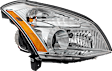 4-Piece Kit Driver Side and Passenger Side HID/Xenon Headlight, With bulb(s), includes Fender