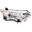 2-Piece Kit Passenger Side Halogen Headlight, With bulb(s), includes Fender, CAPA Certified