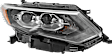 4-Piece Kit Driver Side and Passenger Side LED Headlight, With bulb(s), includes Fender, CAPA Certified