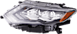 4-Piece Kit Driver Side and Passenger Side LED Headlight, With bulb(s), includes Fender, CAPA Certified