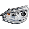 4-Piece Kit Driver Side and Passenger Side LED Headlight, With bulb(s), includes Fender, CAPA Certified