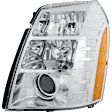 4-Piece Kit Driver Side and Passenger Side HID/Xenon Headlight, With bulb(s), includes Fender, CAPA Certified