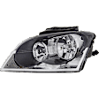 4-Piece Kit Driver Side and Passenger Side Halogen Headlight, With bulb(s), includes Fender