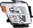 2-Piece Kit Passenger Side Halogen Headlight, With bulb(s), includes Fender