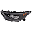 2-Piece Kit Driver Side LED Headlight, With bulb(s), includes Fender, CAPA Certified