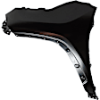 2-Piece Kit Driver Side LED Headlight, With bulb(s), includes Fender, CAPA Certified