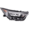 2-Piece Kit Passenger Side LED Headlight, With bulb(s), includes Fender, CAPA Certified