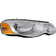 2-Piece Kit Passenger Side Halogen Headlight, With bulb(s), includes Fender