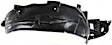 2006 Acura TL - 3-Piece Kit Front Primed Bumper Cover, Includes (1) Bumper Cover, (1) Fender, and (1) Fender Liner