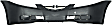 2006 Acura TL - 3-Piece Kit Front Primed Bumper Cover, Includes (1) Bumper Cover, (1) Fender, and (1) Fender Liner